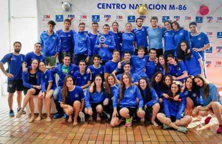 El Club de Natación Pozuelo campeón de la Copa de Madrid
