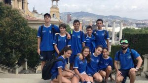 Los Alevines ya están en Barcelona