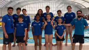 Copa de Clubes Benjamín. El Club de Natación Pozuelo campeón de la Copa de Clubes Benjamín Categoría B