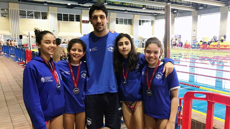 Sensacional competición de los alevines en el Campeonato de Madrid Alevín de Invierno