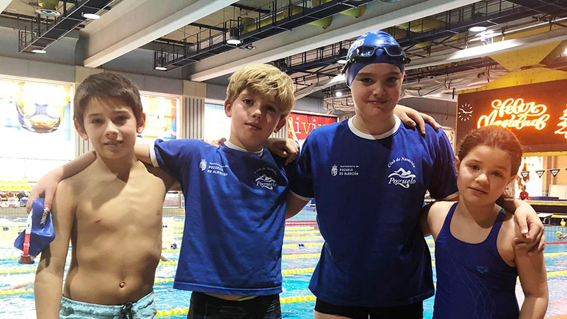 Trofeo Navidad Prebenjamín 2019. Estupenda competición de nuestros nadadores