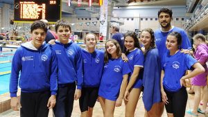 Campeonato de Madrid Alevín de Invierno. Cuatro medallas para el Club de Natación Pozuelo.