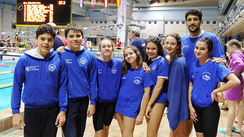 Campeonato de Madrid Alevín de Invierno. Cuatro medallas para el Club de Natación Pozuelo.