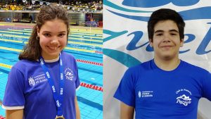 Jimena Mazón y Jorge Martínez en la Selección Madrileña que disputará el Campeonato de España Alevín por Federaciones Territoriales