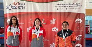 Tres oros y una plata para Lydia Jiménez, paralímpica Del Club Natación Pozuelo en los IWAS World Games