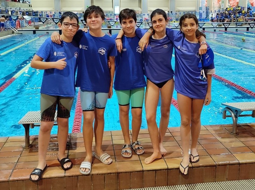 Club de Natación Pozuelo en el Campeonato de Madrid Alevín de Invierno