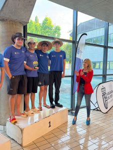 Copa de Madrid de Clubes de Segunda División. Club de Natación Pozuelo campeón.