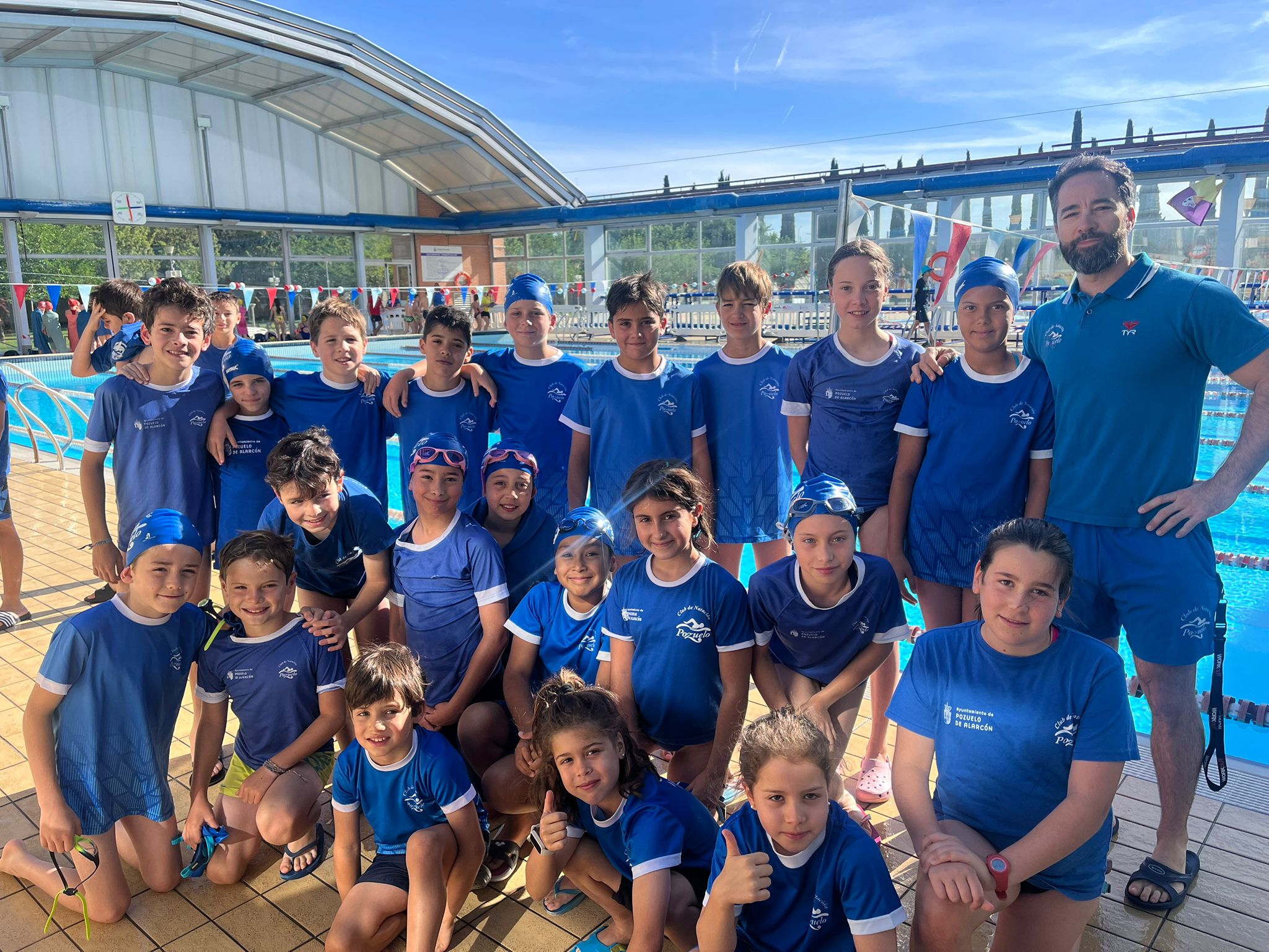 El Club de Natación Pozuelo campeón de la Copa Federación Benjamín Grupo B